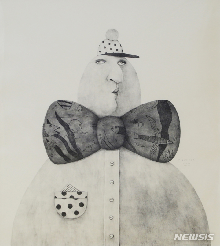 [서울=뉴시스]Keiko Migita, よく見る住人YC, Print, 79 x 69.5 cm, 2010