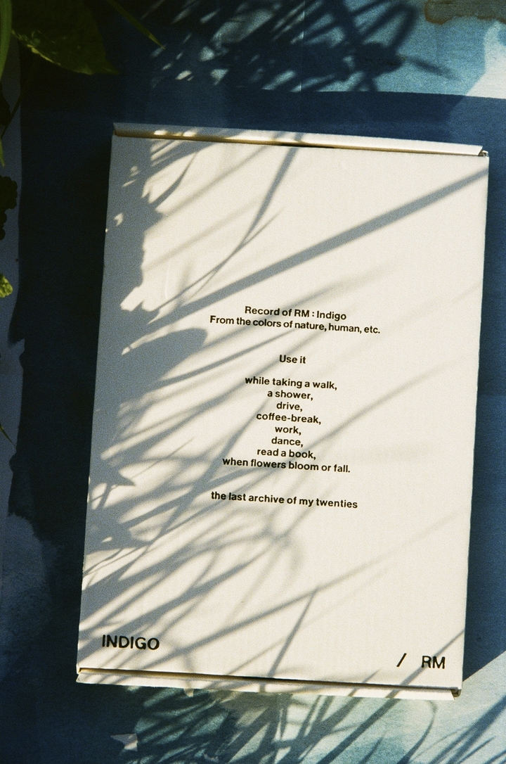 [서울=뉴시스] 방탄소년단 RM '인디고(Indigo)' 티저. 2022.11.15. (사진 = 빅히트 뮤직 제공) photo@newsis.com *재판매 및 DB 금지