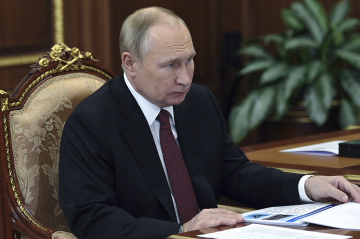 블라디미르 푸틴 러시아 대통령 2022.11.17 *재판매 및 DB 금지