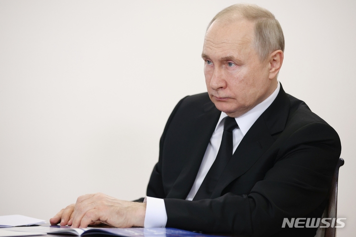 [바시코르토스탄=AP/뉴시스]블라디미르 푸틴 러시아 대통령.