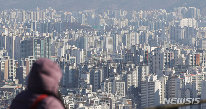 서울 시내 아파트 단지. 뉴시스 자료사진.