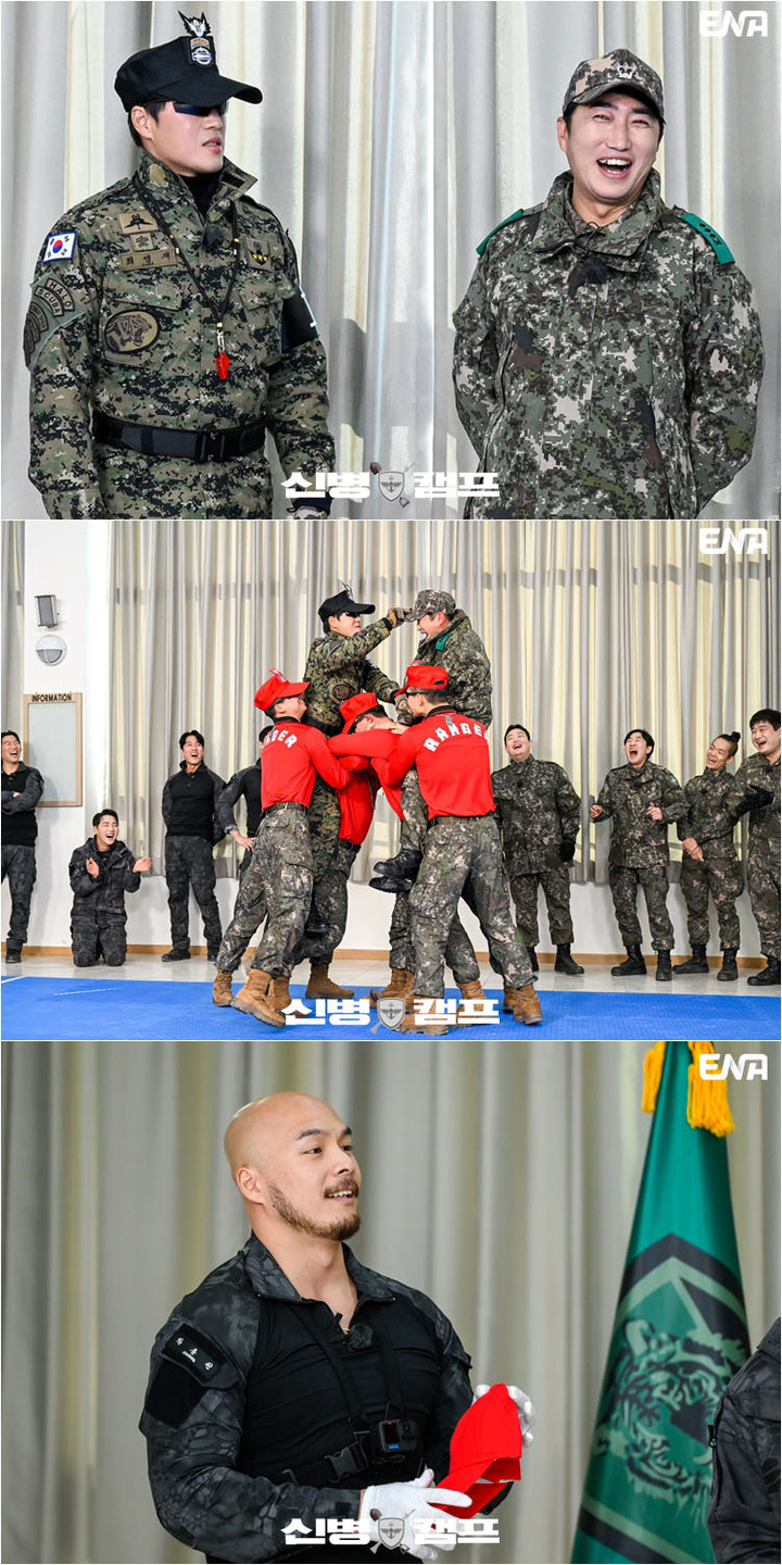 [서울=뉴시스] 2023.03.27 (사진= ENA '신병캠프' 제공) photo@newsis.com *재판매 및 DB 금지