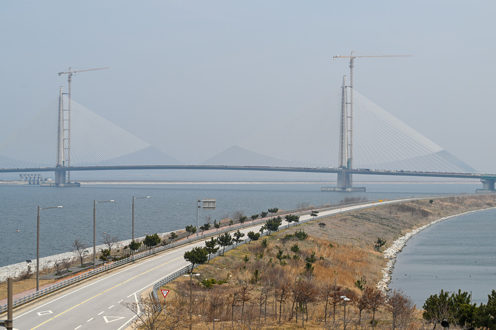 [군산·부안=뉴시스] 새만금 방조제. (사진=농림축산식품부 공동취재단) *재판매 및 DB 금지