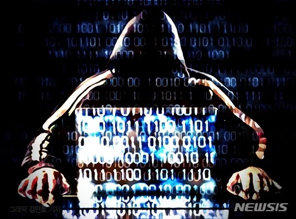 [서울=뉴시스] 중국 정부와 연결된 해커들이 영국 전현직 군인의 급여시스템을 통해 영국 국방부 해킹을 시도한 것으로 알려졌다. 해커 그래픽. 2024.05.07 *재판매 및 DB 금지