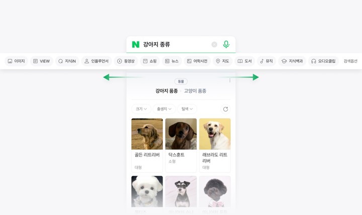 네이버는 검색 UI(사용자 인터페이스), UX(사용자 경험)의 대대적인 개편에 나선다고 26일 밝혔다. (사진=네이버) *재판매 및 DB 금지