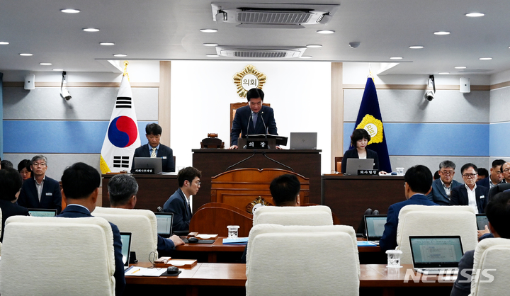 남해군의회, 제268회 제1차 정례회 개회…20일간 회기 돌입