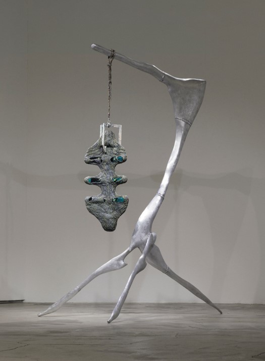 지갤러리 이현우 개인전. Cyanigena Incubatorium Mixed media 40 x 40 x 90 cm Sculpturae Involucrum 1 (parasitism) aliminum 125 x 170 x 260 cm *재판매 및 DB 금지