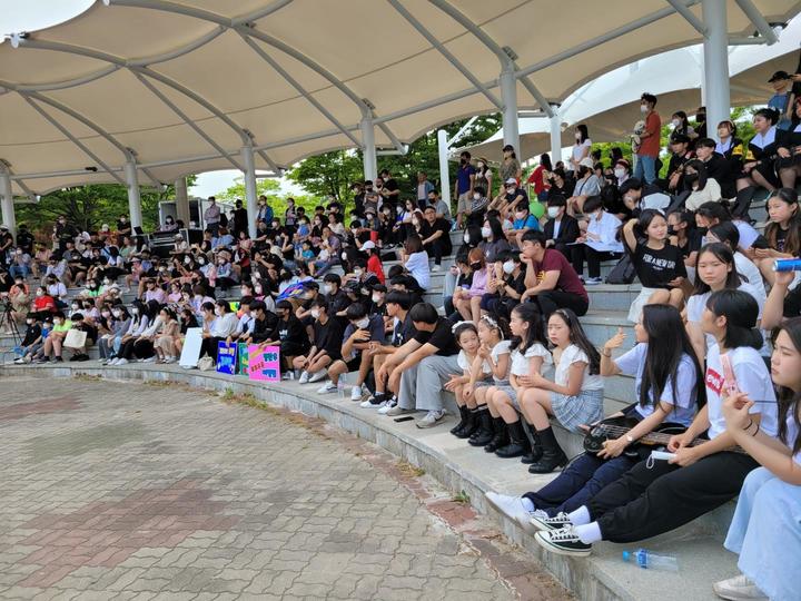 군산시, 청소년어울림마당 ‘청·보·리 축제' 성황