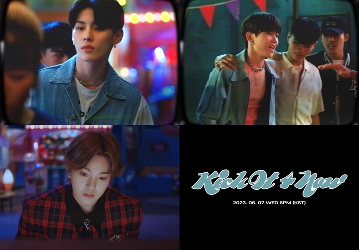 더뉴식스, 청량 감성 예고…'킥 잇 포 나우'