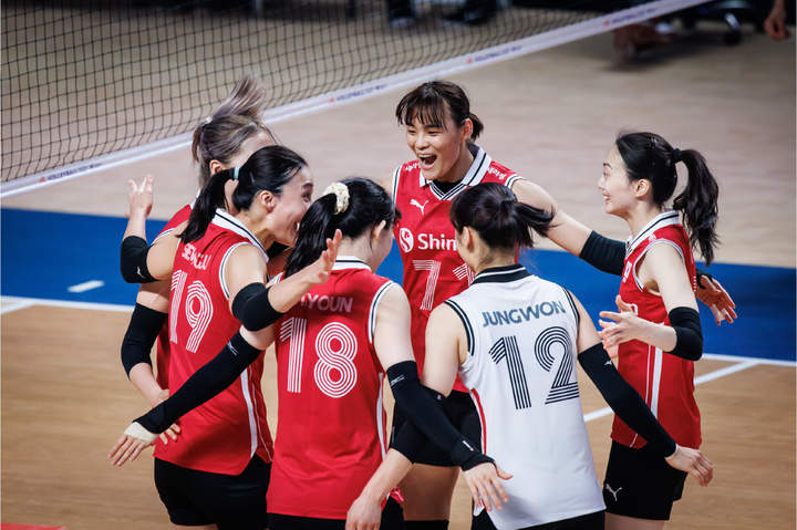 한국 여자배구대표팀. (사진= VNL 홈페이지 캡처) *재판매 및 DB 금지