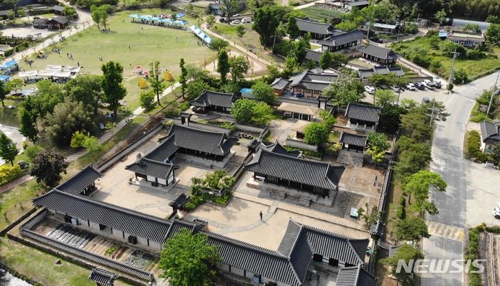 장성 청백한옥단지. (사진=전남도 제공)
