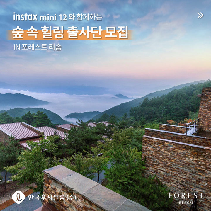 출사부터 리캉스까지…후지필름 '숲속 힐링 출사단'[나침반] :: 공감언론 뉴시스통신사