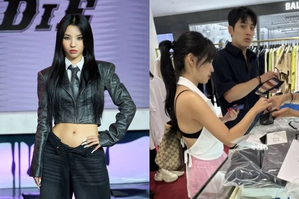 (여자)아이들 소연·문세훈 쇼핑하다 열애설 "친한 사이"