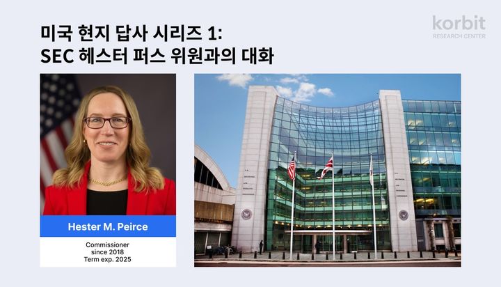 美 SEC 위원 “정부, 가상자산에 최소한 개입해야”…코빗 보고서