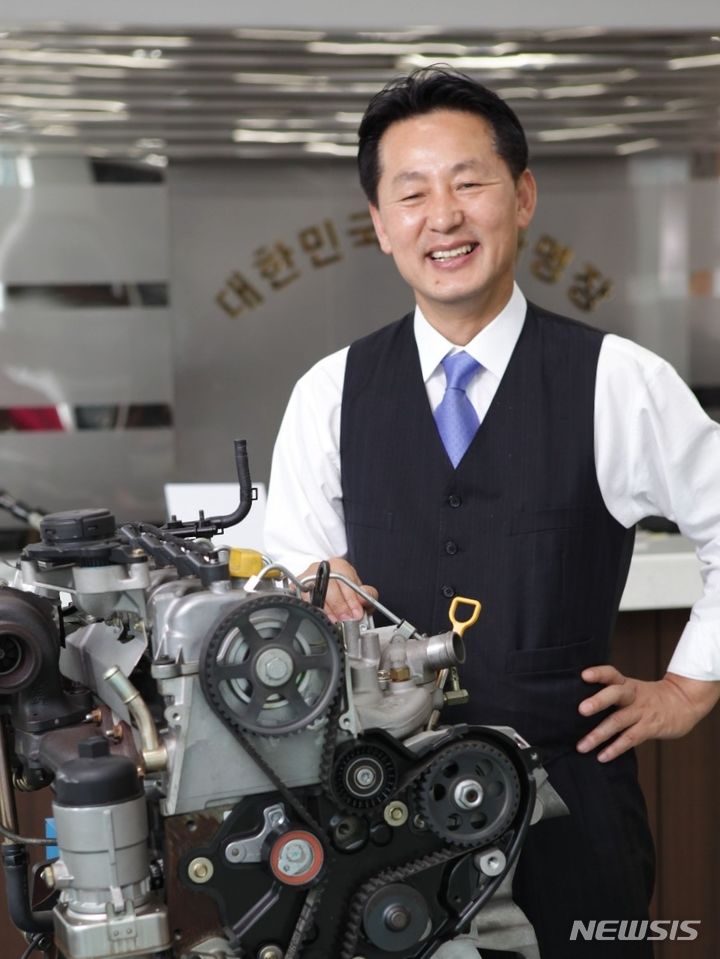 박병일 명장 "자동차 EDR 브레이크, ON·OFF 아닌 % 표시해야"