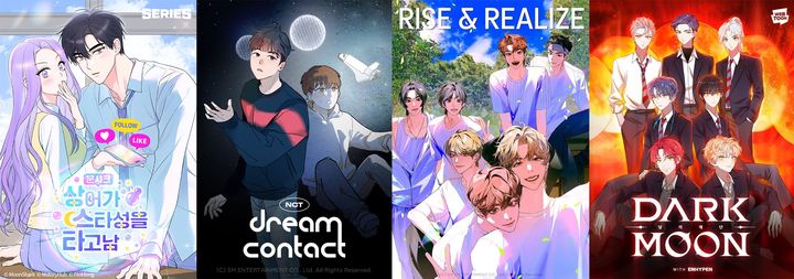 ‘핑크퐁 아기상어’부터 ‘NCT’, ‘라이즈’, 넷마블 ‘신의 탑’까지…슈퍼 IP 세계관, 이제 웹툰으로 글로벌 팬덤 확장한다 *재판매 및 DB 금지