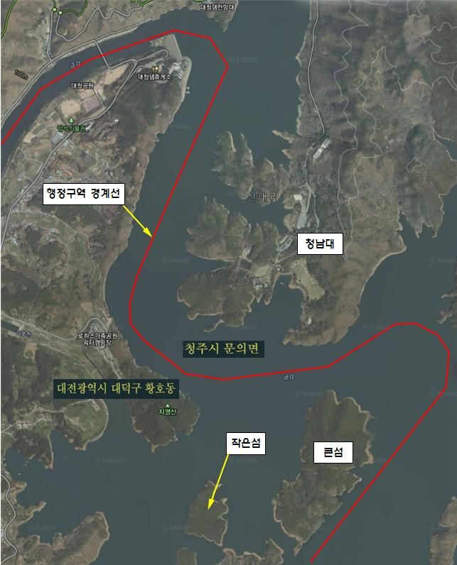 청남대 앞 큰섬 레이크파크 르네상스 대표 공간 육성