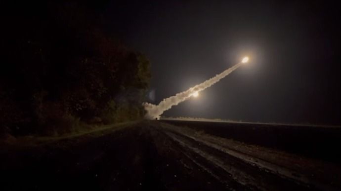 우크라이나군이 공개한 에이태큼스(ATACMS) 미사일 발사장면.(출처=우크라이나 프라우다) 2024.04.30 *재판매 및 DB 금지