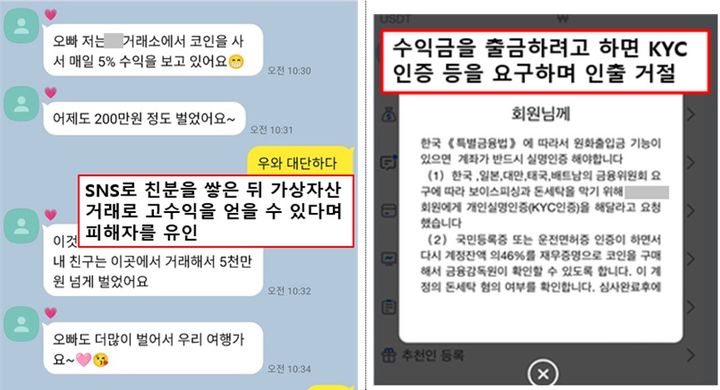 “코인 리딩방에 로맨스 스캠까지”…금감원, 소비자경보 발령