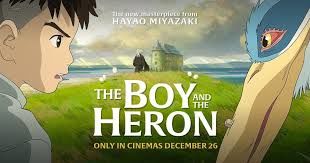 [서울=뉴시스]중국 박스 오피스에서 10일 연속 선두를 지키는 일본 만화영화 "그대들은 어디로 갈 것인가(The boy and the Heron)"의 선전 포스터. (출처=코스믹 서커스) 2024.4.13. *재판매 및 DB 금지