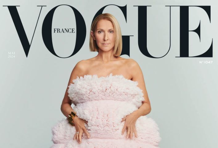 [서울=뉴시스] 영화 '타이타닉' 주제곡을 부른 가수 셀린 디옹(56·Celine Dion)이 보그 프랑스의 표지 모델로 나서며 희귀병 투병 생활에 대한 소회를 밝혔다.(사진=보그 프랑스 캡처) *재판매 및 DB 금지