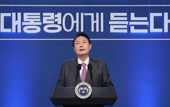 "주제 제한 없이 질문 받을 것" 尹, 9일 취임 2주년 회견 연다