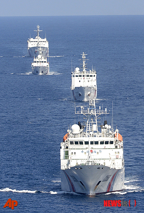 中 대형 해경선, 센카쿠서 진먼다오로 이동…"미사일 호위함급"