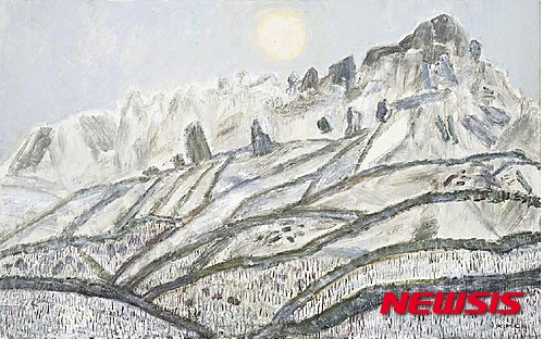 【서울=뉴시스】설경,2015,Oil on canvas,162.1 x 259.1 cm. 조현화랑