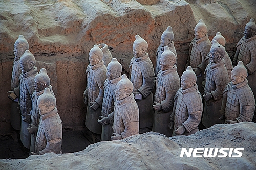 中 진시황릉 병마용 제작에 여성·청소년 참여 가능성…병마용 표면 지문 분석
