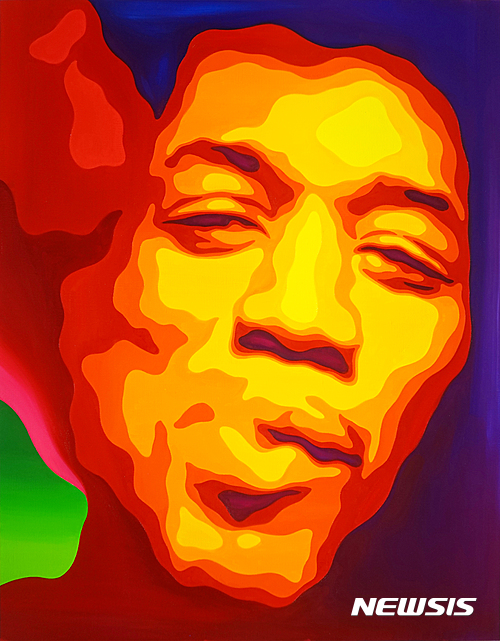 【서울=뉴시스】Jimi Hendrix_116.8x91cm_oil on canvas_2016
