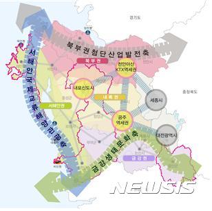 【홍성·예산=뉴시스】충남도, 향후 10년간 지역개발사업 3대 발전축 