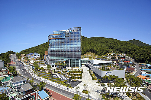 【서울=뉴시스】한국중부발전 층남 보령시 본사 전경. (사진=중부발전 제공)