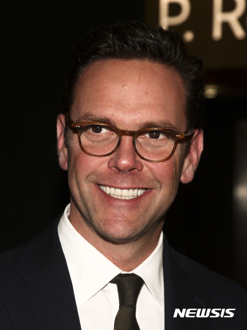 James Murdoch attends the National Geographic 2017 "Further Front" network upfront at Jazz at Lincoln Center's Frederick P. Rose Hall on Wednesday, April 19, 2017, in New York. (Photo by Andy Kropa/Invision/AP)