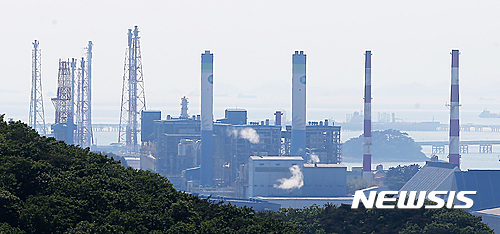 [서산=뉴시스] 충남 서산 대산석유화학단지 전경. (사진=뉴시스 DB). photo@newsis.com 