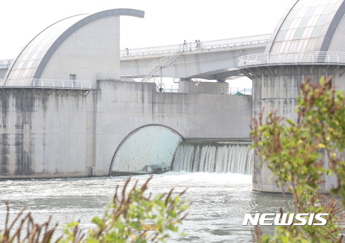 낙동강 강정고령보, 조류경보 '경계‘ 단계 유지