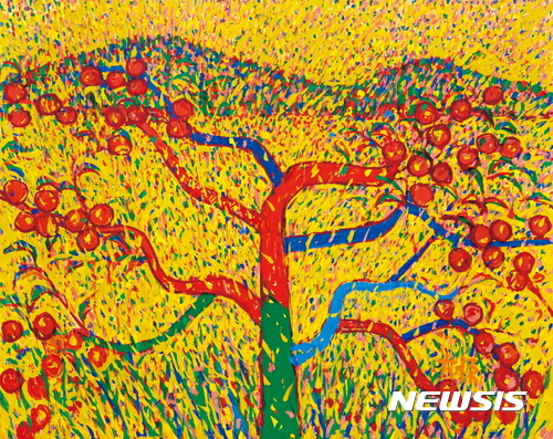 【서울=뉴시스】이대원, 농원, oil on canvas, 181.8×227.3cm (150호), 2003, 추정가 4억~5억, 시작가 2억8000만원.