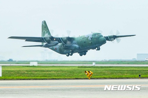 【서울=뉴시스】공군 C-130H 수송기. 2017.07.25. (사진=뉴시스DB) photo@newsis.com