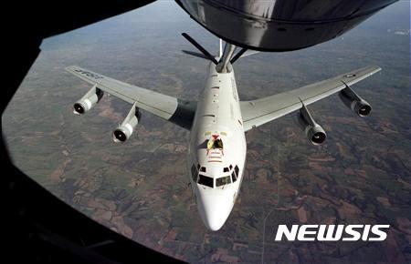 미국 핵물질 탐지기 WC-135W(AP 사진)