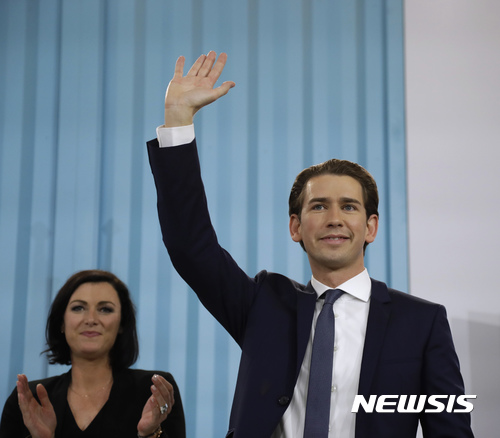 오스트리아 새 총리 확실시 31세 쿠르츠 누구?···별명은 '원더 키드' 