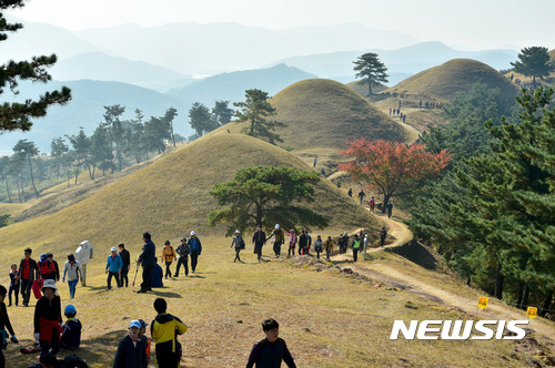 【안동=뉴시스】류상현 기자 = 고령군 지산동 대가야고분군. 2019.02.07 (사진=뉴시스 DB) photo@newsis.com