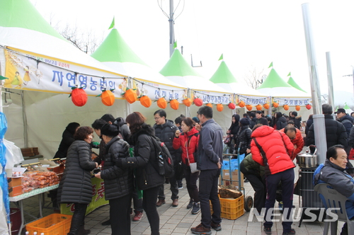 상주곶감축제장 모습 (사진=뉴시스 DB)