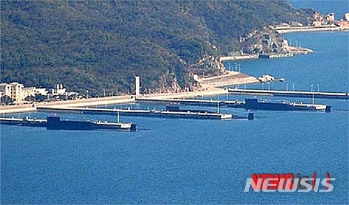 중국 하이난다오 싼야 핵잠수함 기지