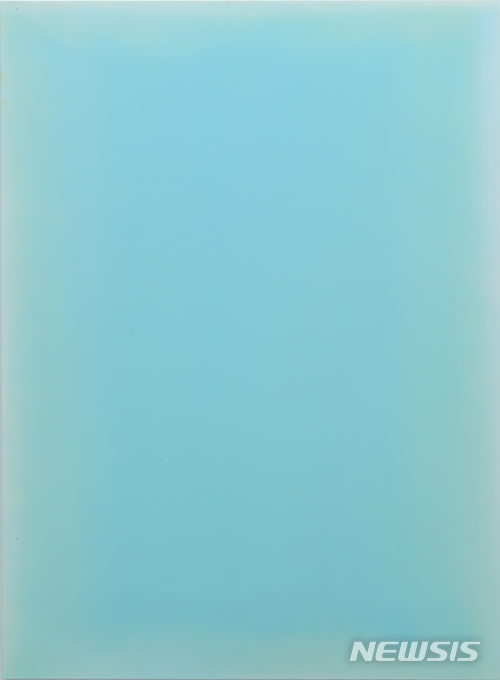 【서울=뉴시스】김택상_Breathing Light-Jade Green_2017_Water acrylic on canvas_177x131cm