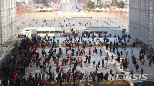 [사진=뉴시스DB]대전엑스포시민광장 야외스케이트장.