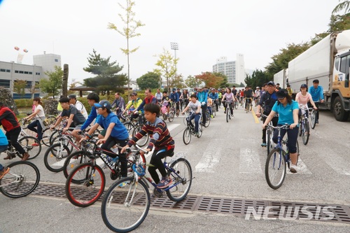 옥천군, 군민 전체 자전거상해보험 가입 