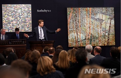 【서울=뉴시스】 Contemporary Art Evening Sale. © Sotheby’s