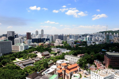 【서울=뉴시스】서울시내 전경.(뉴시스 자료사진) 