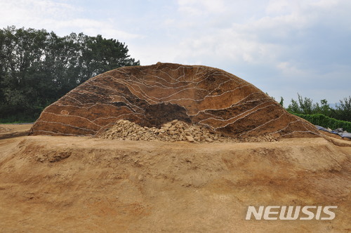 【경산=뉴시스】 강병서 기자 = 경북 경산시 압량면 부적리에 있는 ‘부적리고분군’이 국가지정문화재 사적 제516호 ‘경산 임당동과 조영동 고분군’으로 추가 지정됐다. 2018.05.23. (사진=경산시청 제공) photo@newsis.com 