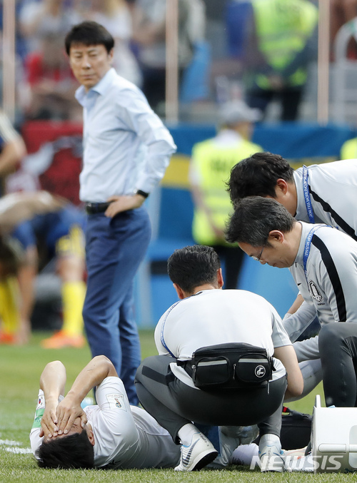 박주호, 월드컵 조별리그 2·3차전 아웃…햄스트링 미세손상 