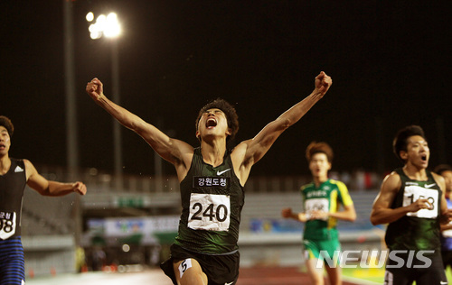 아시안게임 육상, 박태건 있다···장재근 넘어선 200m 최강자